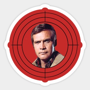 Six Million Dollar Man v2 Sticker